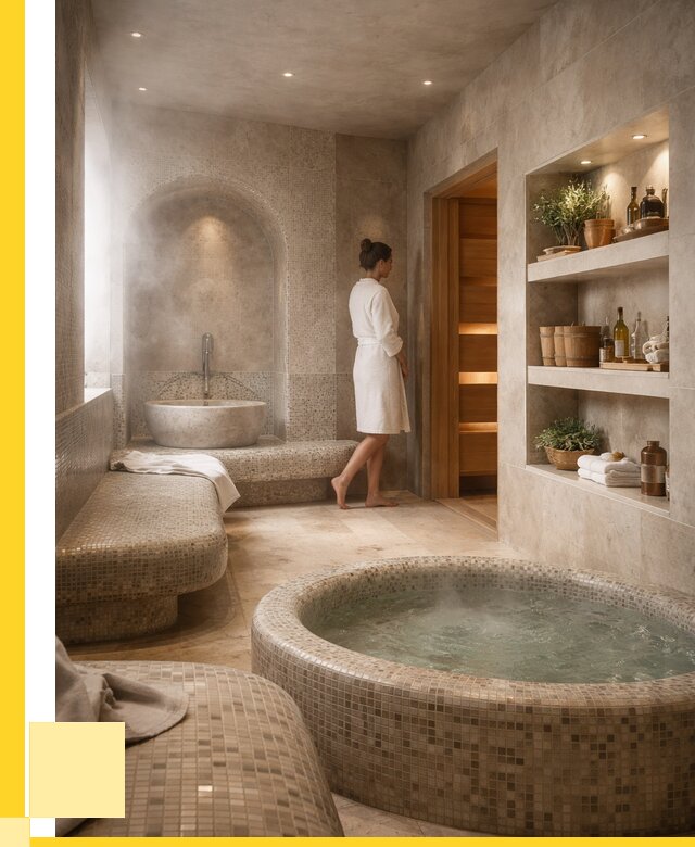 Строительство бани с хамамом в Губкине от 761850 р. | ЭриданГбк