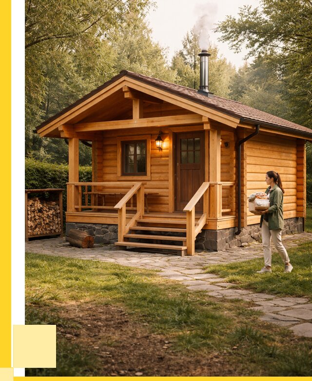 Купить баню под ключ в Губкине от 660270 р. | ЭриданГбк