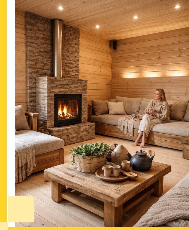 Проект бани с комнатой отдыха в Губкине от 35553 р. | ЭриданГбк