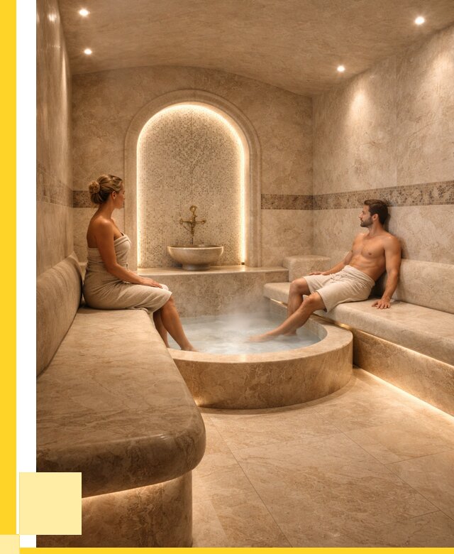 Хамам под ключ в Губкине от 812640 р., строительство ЭриданГбк