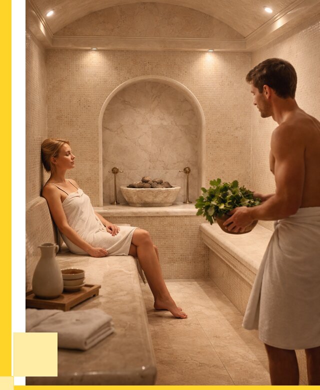 Хамам в доме под ключ в Губкине от 355530 р. | ЭриданГбк