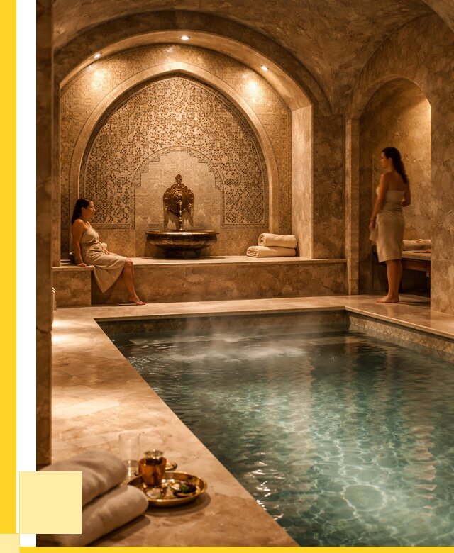 Хамам с бассейном под ключ в Губкине от 863430 р. | ЭриданГбк