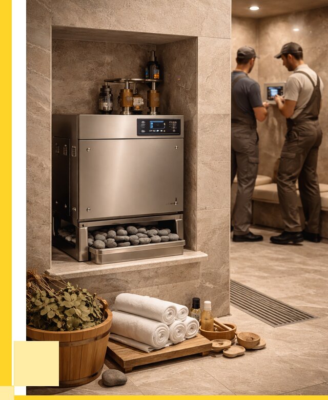 Парогенераторы для хамама в Губкине от 76185 р. | ЭриданГбк