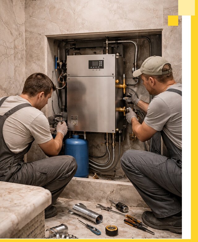 Продажа и установка парогенераторов для хамама в Губкине