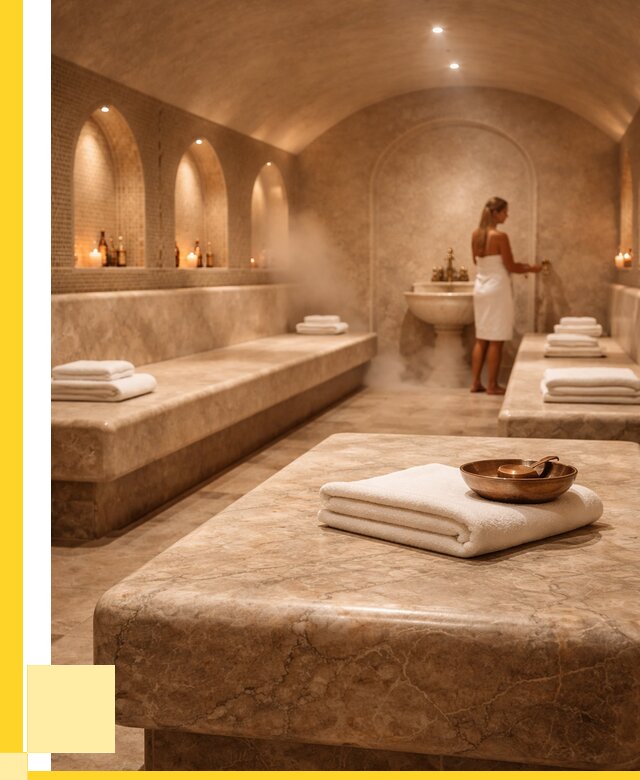 Лежаки для хамама в Губкине под ключ от 35553 р. | ЭриданГбк