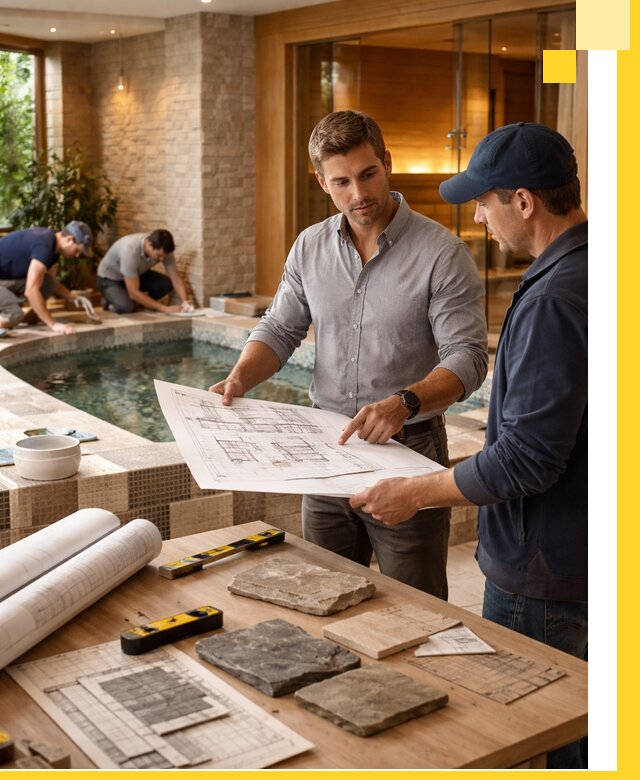 Проектирование SPA зон под ключ в Губкине с инженерией